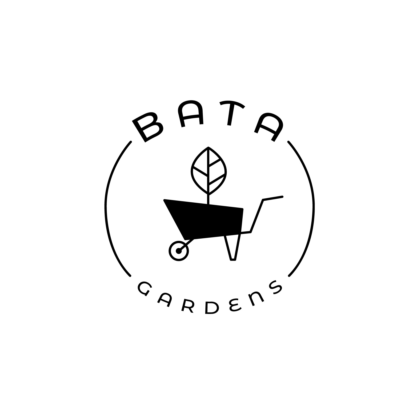 BataGardens logo black